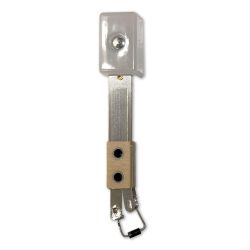 1" x 5/8" Frosted 3D/Deep Rectangular Stand-Up Target Switch With Diode